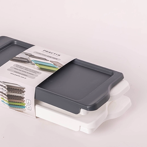 21. Cubetera con tapa - Set X 2